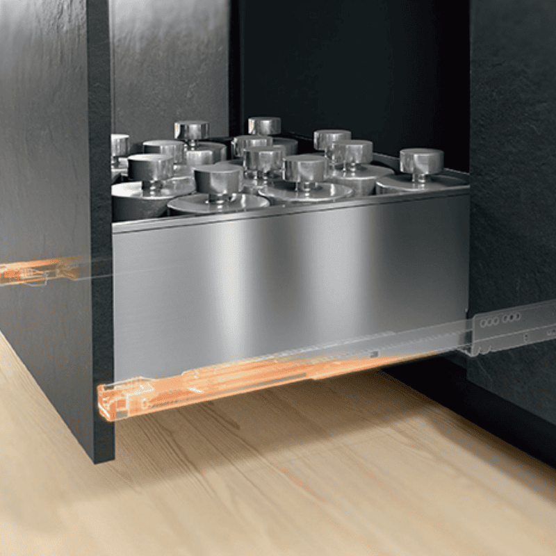 麗拉抽(薄方抽)緩衝滑軌